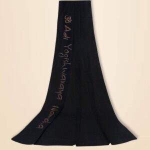 Adiyogi Angavastram – crni pamučni šal