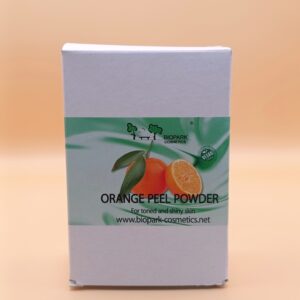 Prah od kore naranče 100 g – prirodna maska za lice
