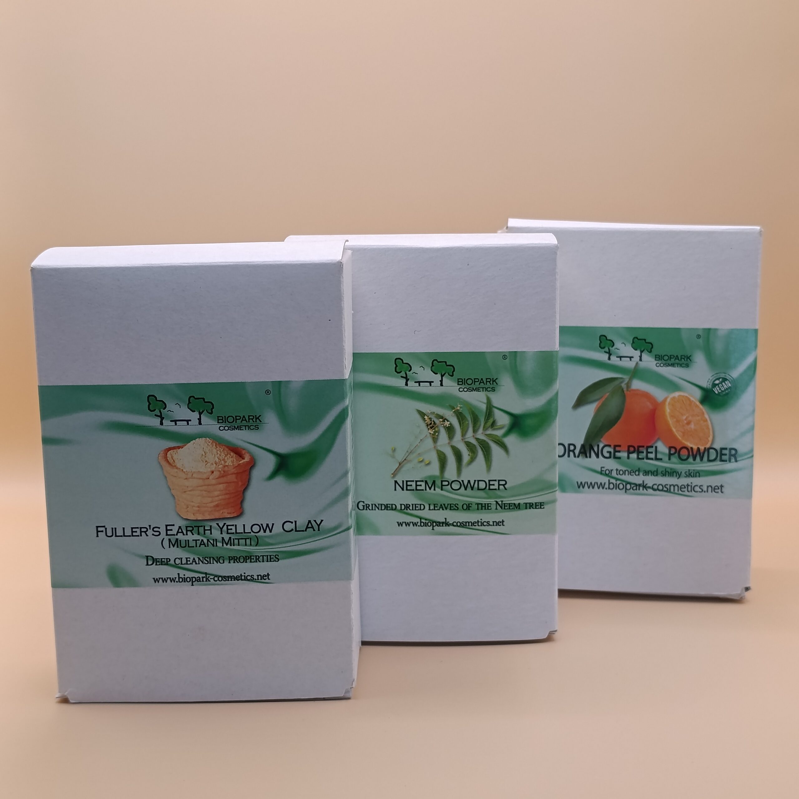 Set za čišćenje kože – Neem, Multani Mitti i Narančina kora